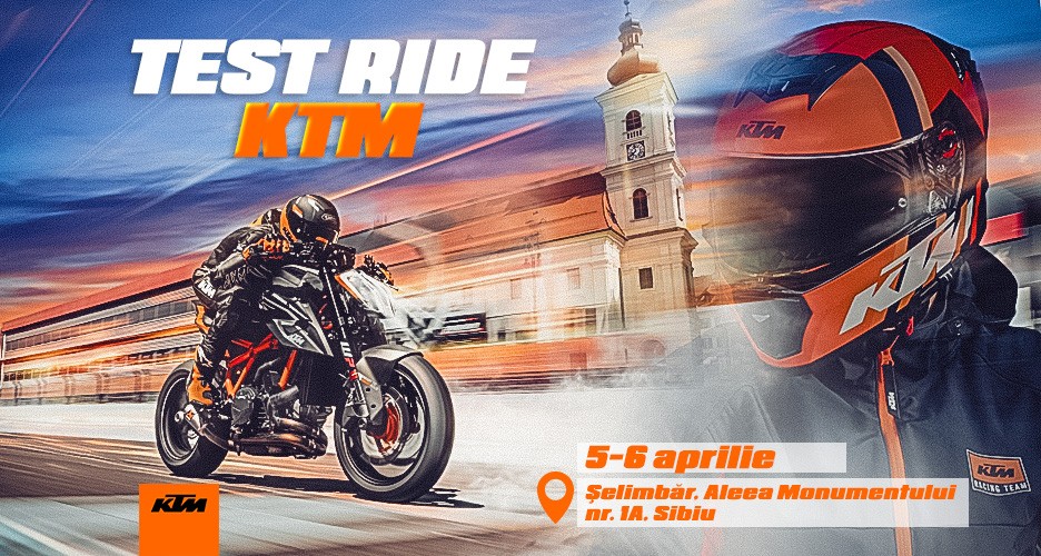 Test Ride KTM la Sibiu 2024