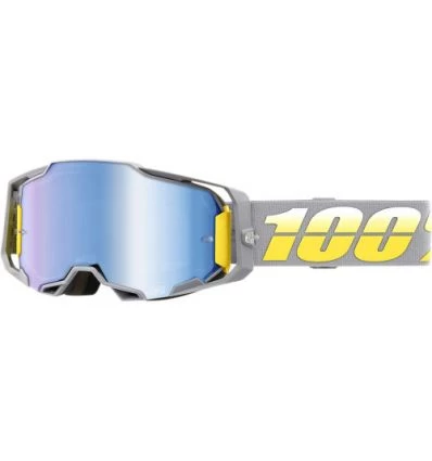 100% ARMEGA Goggle Complex Mirror Blue Lens