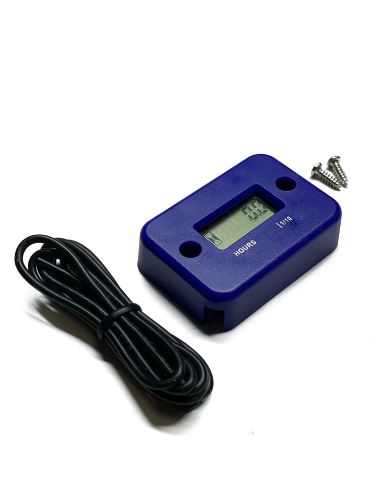 Extreme Parts Waterproof hour meter counter for Enduro's/ ATV Blue