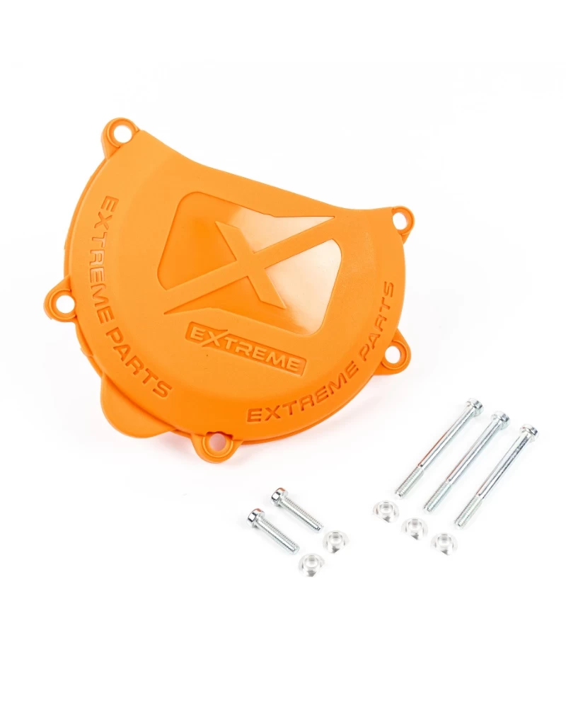 Extreme Parts Clutch Cover Protection kit for KTM 250-300 EXC, Model 2013-2016, 2 Stroke - Orange