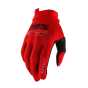 100% ITRACK Gloves Red