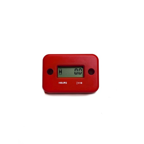 Extreme Parts Waterproof hour meter counter for Enduro's/ ATV Red