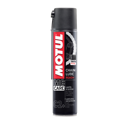 MOTUL - Spray lant C2+ ROAD+ (WHITE) - 400ml [CHAIN LUBE]