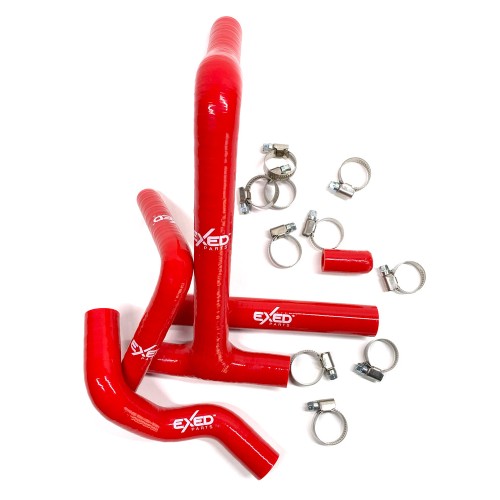 Extreme Parts Silicone Radiator Hose Kit for Beta RR 250/300 2020-2024 - Red