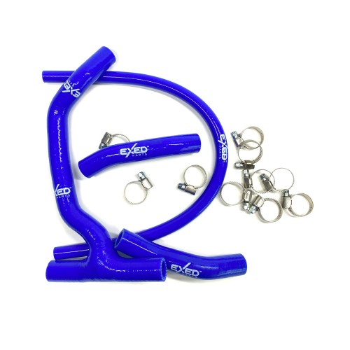 Extreme Parts Silicone Radiator Hose Kit for Sherco 250/300 2013-2023 Blue