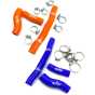 Extreme Parts Silicone Radiator Hose Kit for KTM and HUSQVARNA 250-300, 2020-2023 - Orange